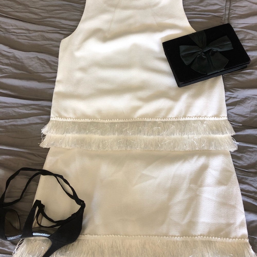Two piece fringe outfit